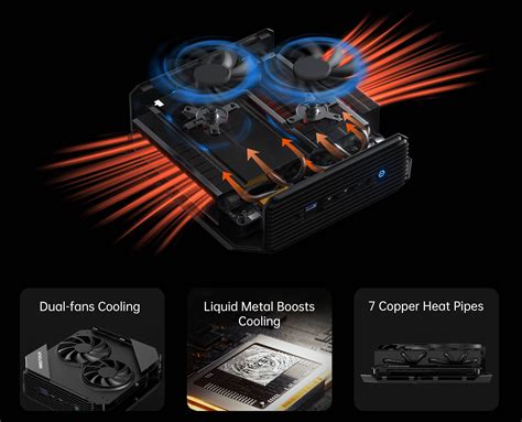 Minisforum Elitemini HX99G AMD Ryzen™ 9 6900HX Mini PC.